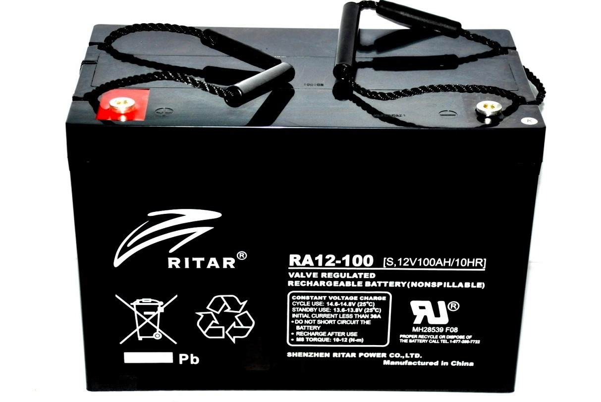 Batería Ritar DG 12V 100AH - Suminsolar